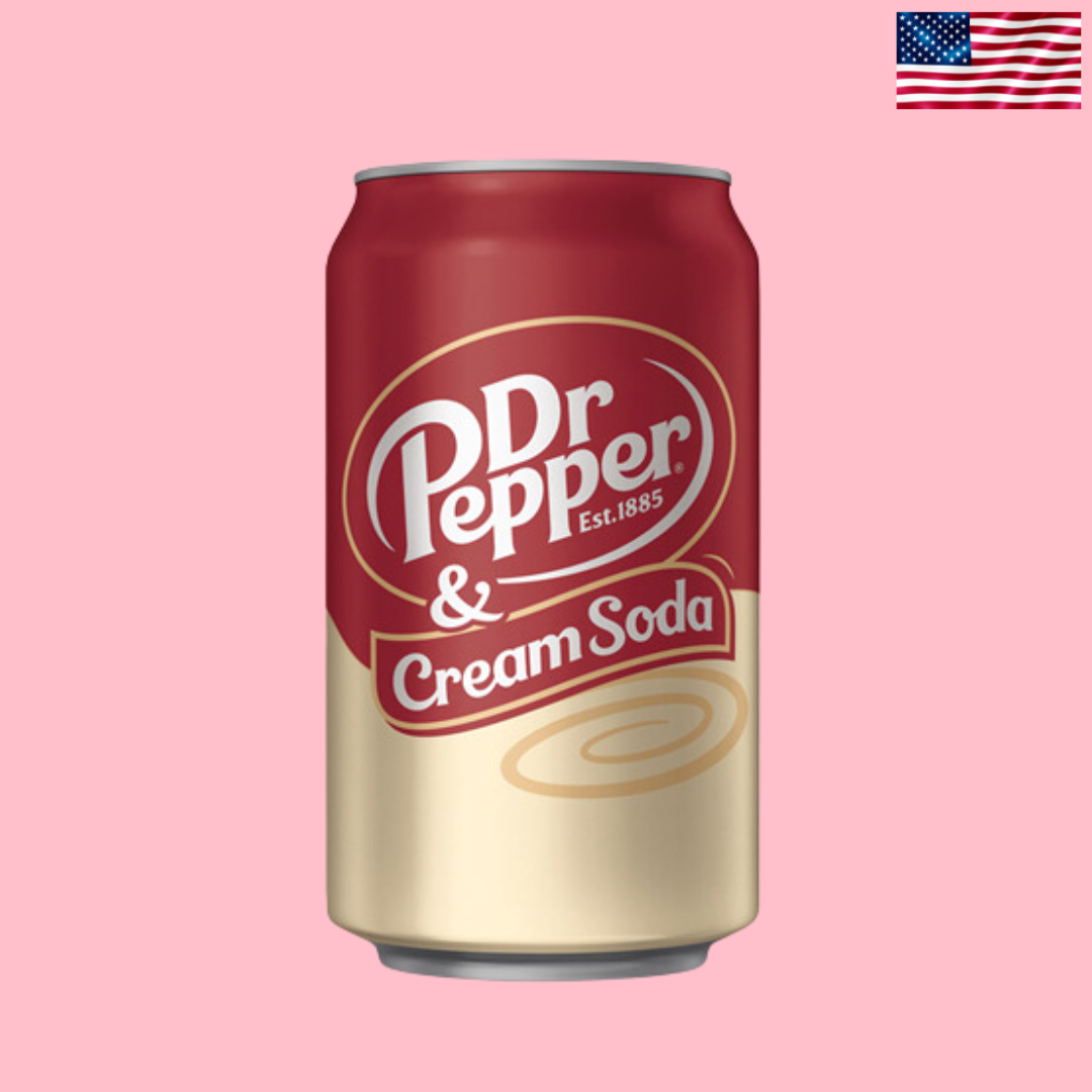 USA Dr. Pepper & Cream Soda 355ml