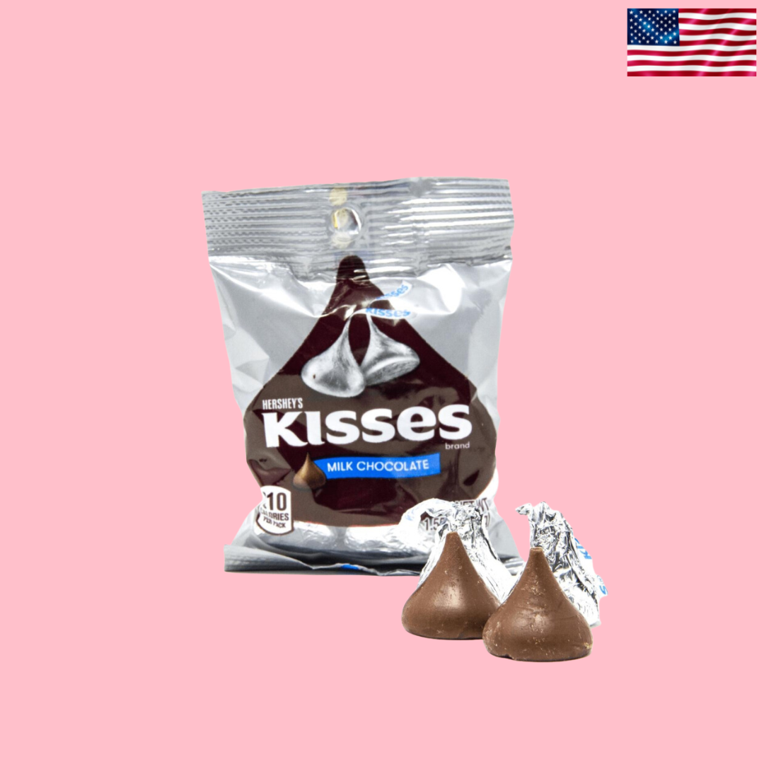 USA Hershey’s Kisses Milk Chocolate Peg Bag 43g
