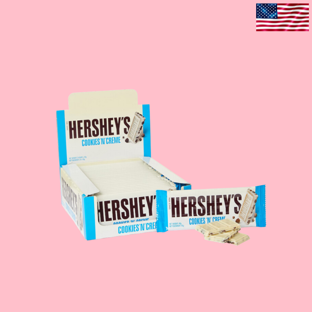 USA Hershey’s Cookies & Creme Chocolate Bar 43g