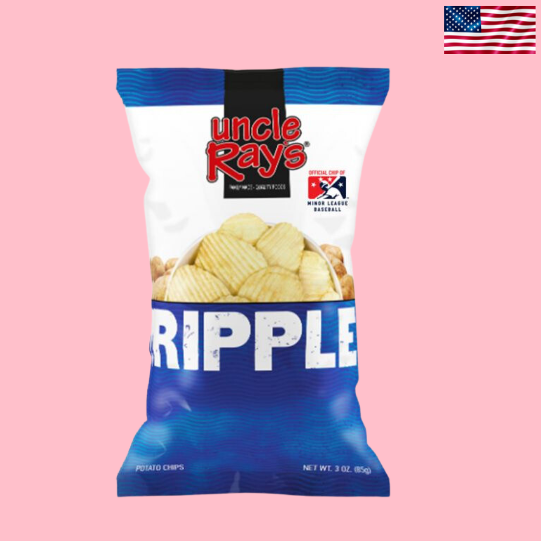 USA Uncle Ray’s Potato Chips Ripple 120g