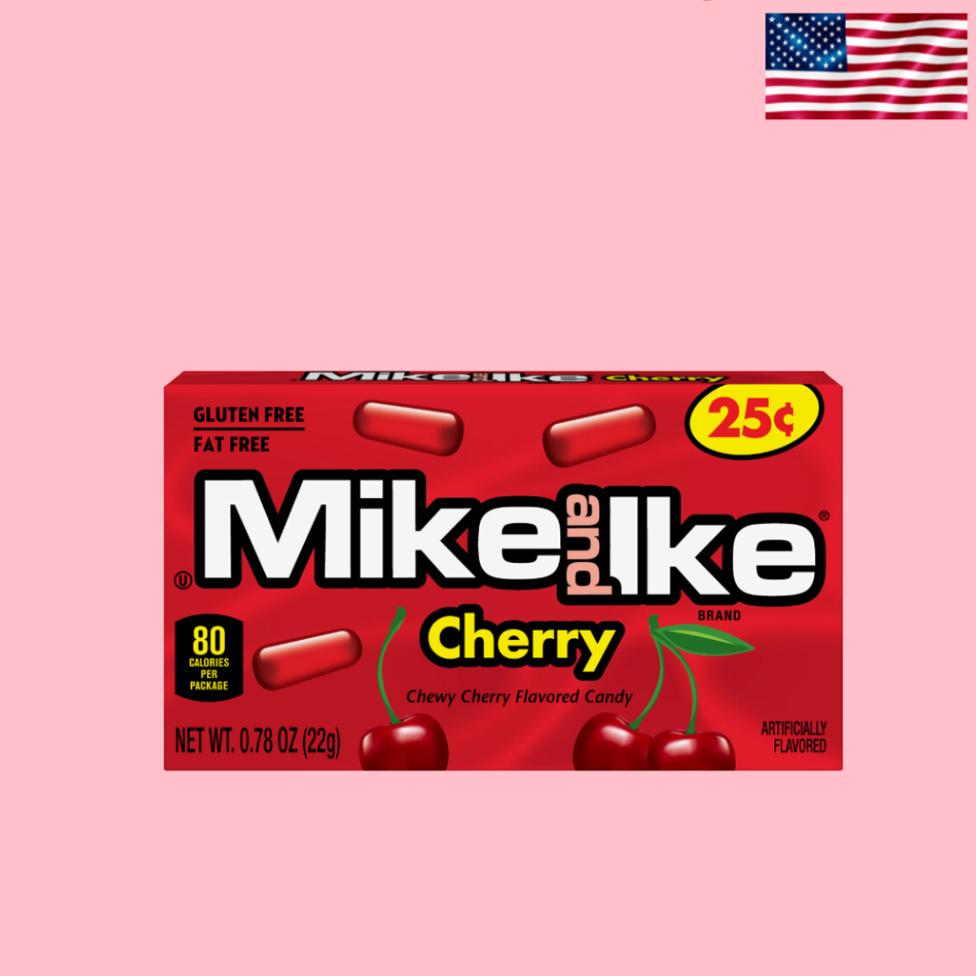 USA Mike And Ike Cherry Chewy Candy 22g