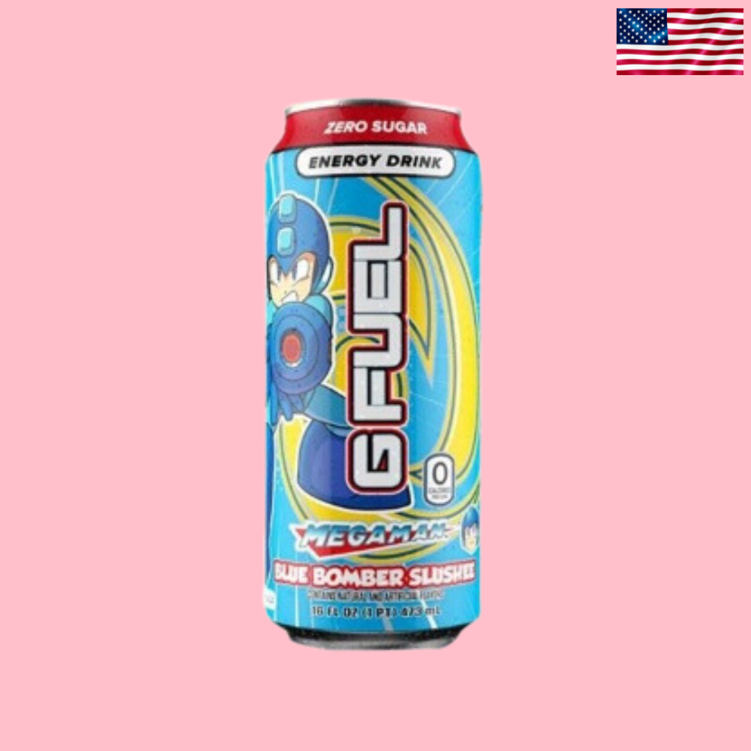 G FUEL - Blue Bomber Slush Zero Sugar Energy Drink