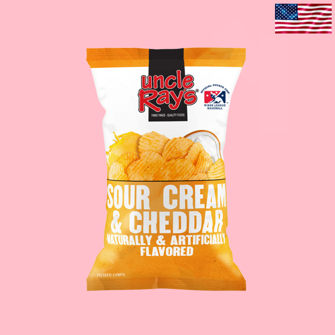 USA Uncle Ray’s Potato Chips Cheddar & Sour Cream 120g