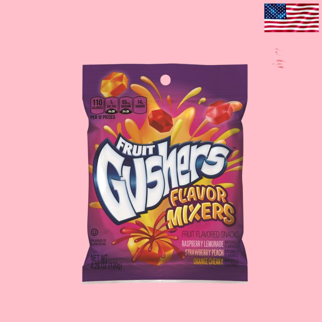 USA Fruit Gushers Flavor mixers 120g