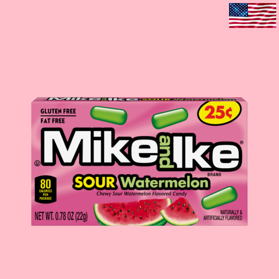 USA Mike And Ike Sour Watermelon Candy 22g