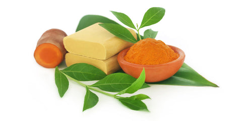 sandalwood and turmeric face pack