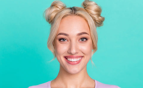 Girl With Top Knot hairstyle