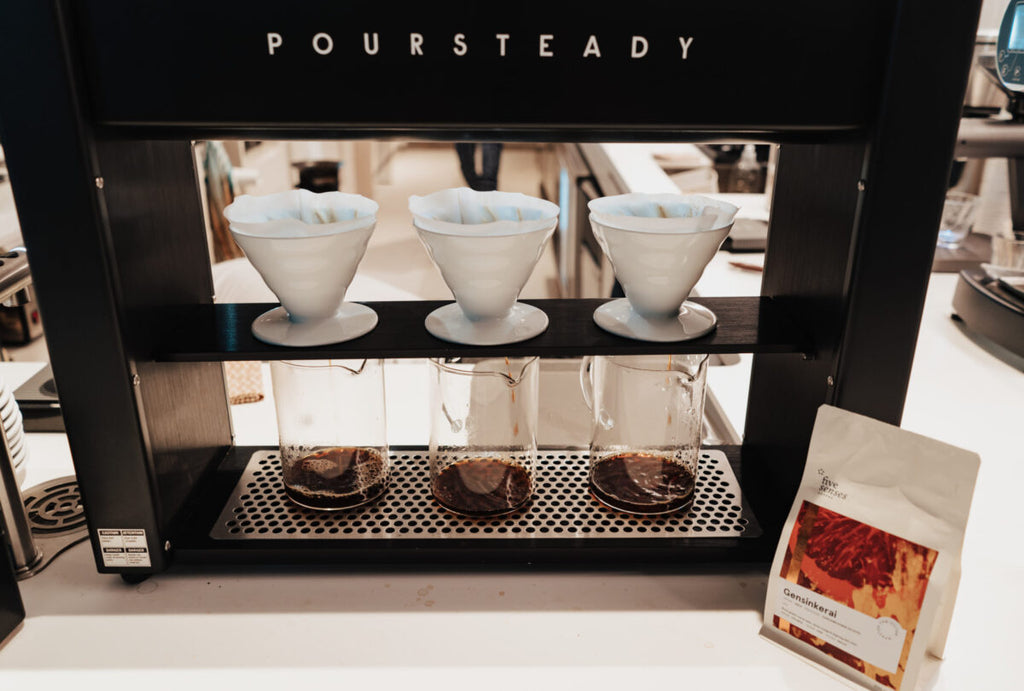 Automated, on-demand brewing are on display at Hemingway with the only Poursteady Brewer in Perth