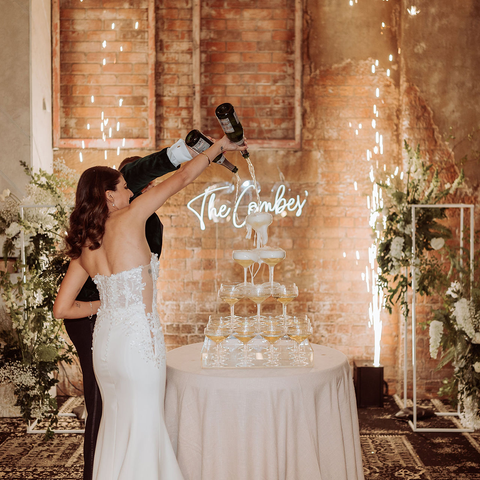 Wedding Neon Sign - The Combes