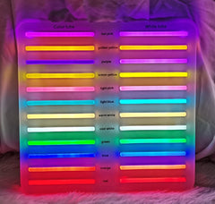 Neon Tubing Colours