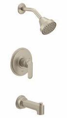 Greenfield M-Core 2-Series Tub and Shower Trim - Brushed Nickel UT2323EPBN Moen
