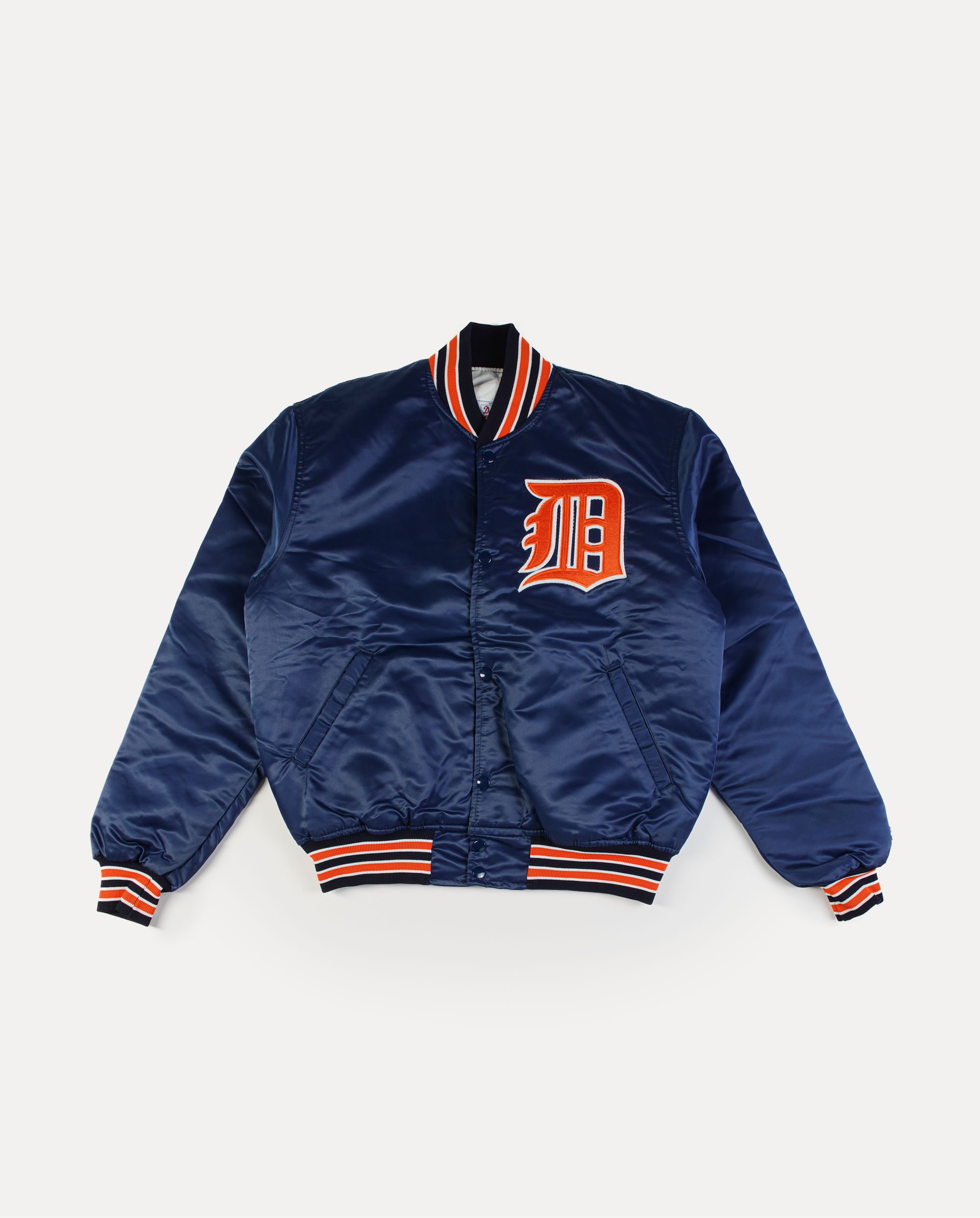 Vintage 1980s Detroit Tigers MLB Satin Starter Jacket / -  New Zealand