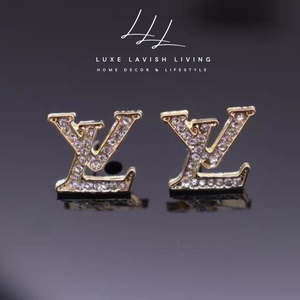 Luxe LV hoop earrings