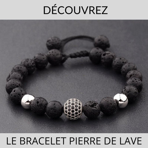 Bracelet Pierre de Lave, Vertus, Signification