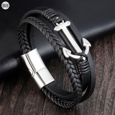 bracelets homme ancre