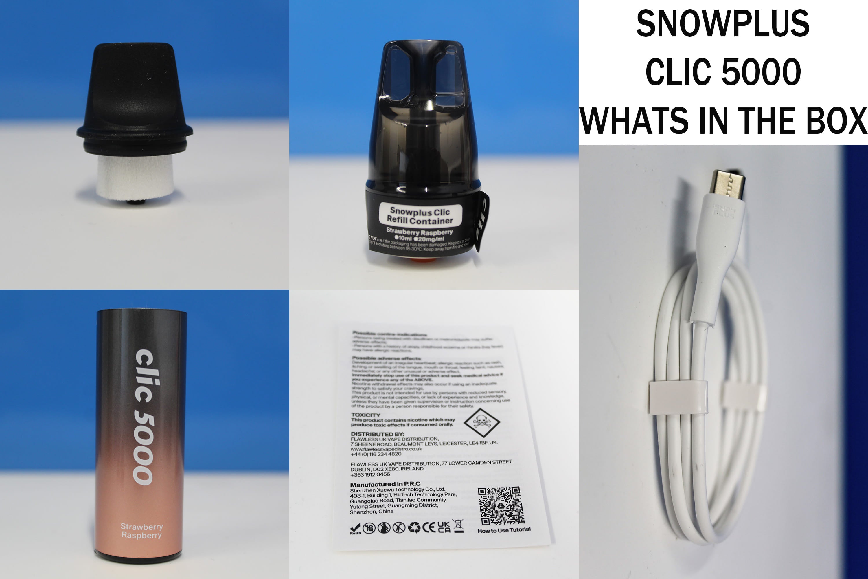 snowplus clic whats in the box