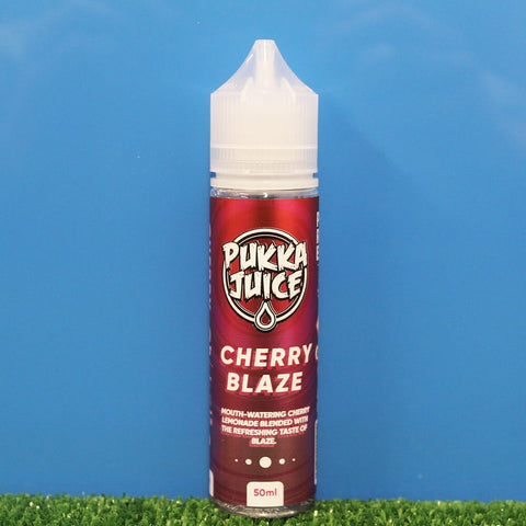 Cherry Blaze Shortfill E-Liquid By Pukka Juice 50ml