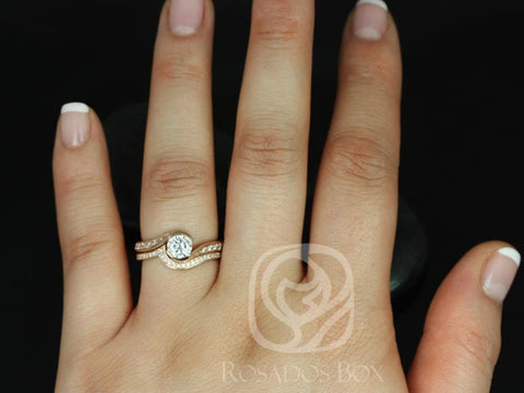 2.00 Carat Round Shape White Moissanite Engagement Ring in 14k Rose Gold,Moissanite  Wedding Ring at Rs 34500 | Railway Station Area | Surat | ID: 19595554030