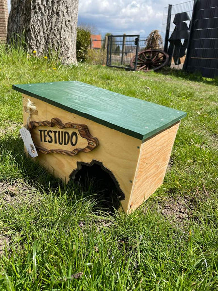 Holzhaus für Schildkröten