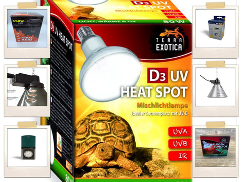 UV-Lampen-Set für Frühbeete