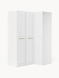 Charlotte modular corner wardrobe, 165 cm wide, several variants