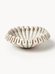 Handmade decorative Santorini bowl made of marble