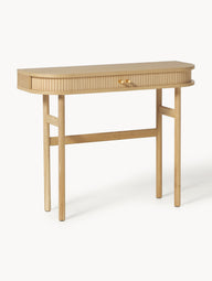 Calary console with fluted front