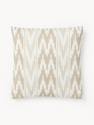 Outdoor cushion cover Maillot with Ikat pattern