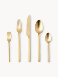 Matt brushed cutlery set Shine, in different set sizes