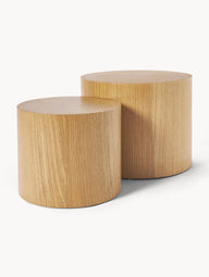 Dan wooden coffee tables, set of 2