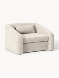 Eliot sofa bed in teddy boucle