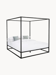 Belle metal canopy bed