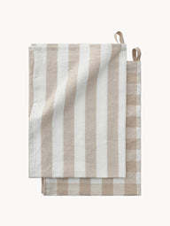 Minna cotton tea towels, set of 2