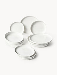 Porcelain tableware set Nessa, 4 people (12 pieces)