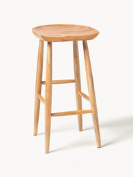 Bar stool Nino made of mango wood