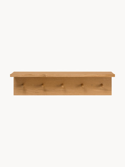 Perchero de pared de madera Place, 75 cm