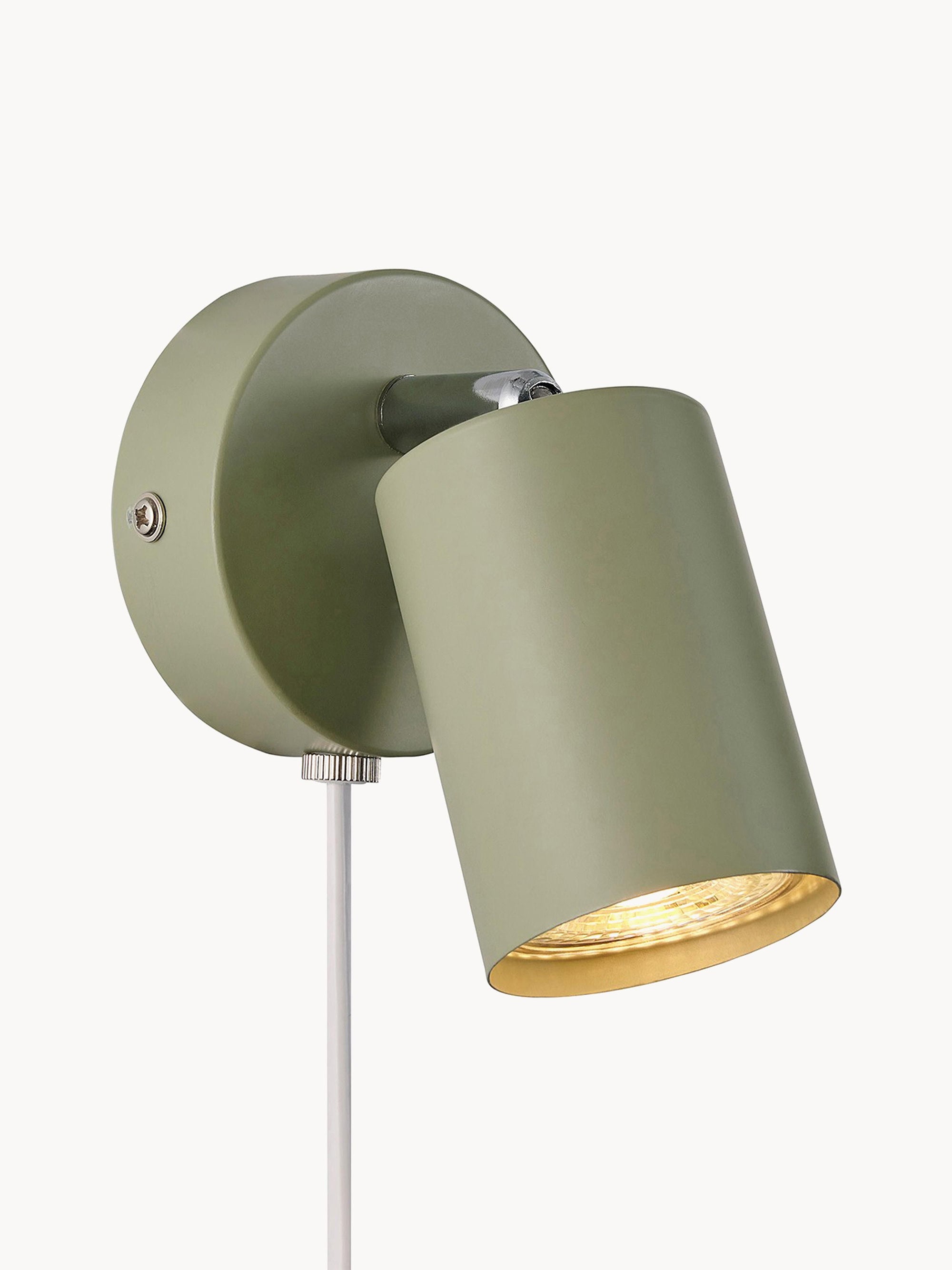 Kleiner Wandstrahler Explore mit Stecker