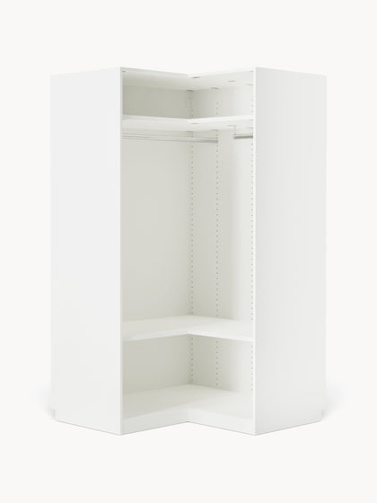 Armario esquinero modular Charlotte, 2 puertas (115 cm)