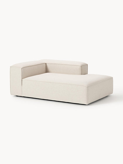 Chaise longue hoekmodule Lennon van linnenmix