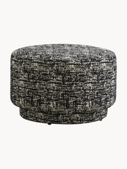 Pouf Bomu, Black,White
