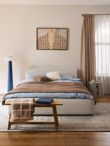 Gallery image 3 - Upholstered Bed Melva