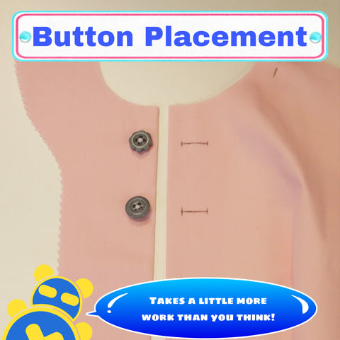 Button placement