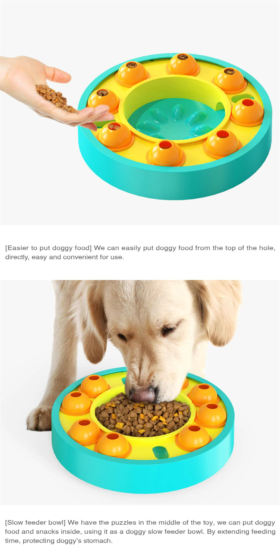 Multifunctional Pet Dog Puzzle Toy Wood Feeder Iq Training Dog Toys  Education Slow Feeding Interactive Puzzle Dispenser Games - Dog Toys -  AliExpress