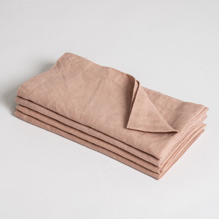 Brown Linen Napkins Set of 8 12, Natural Linen Napkins, Pure Linen Dinner  Napkins, Wedding Linen Napkins, Easter Napkins, Christmas Napkins 