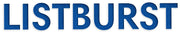 Listburst logo in blue