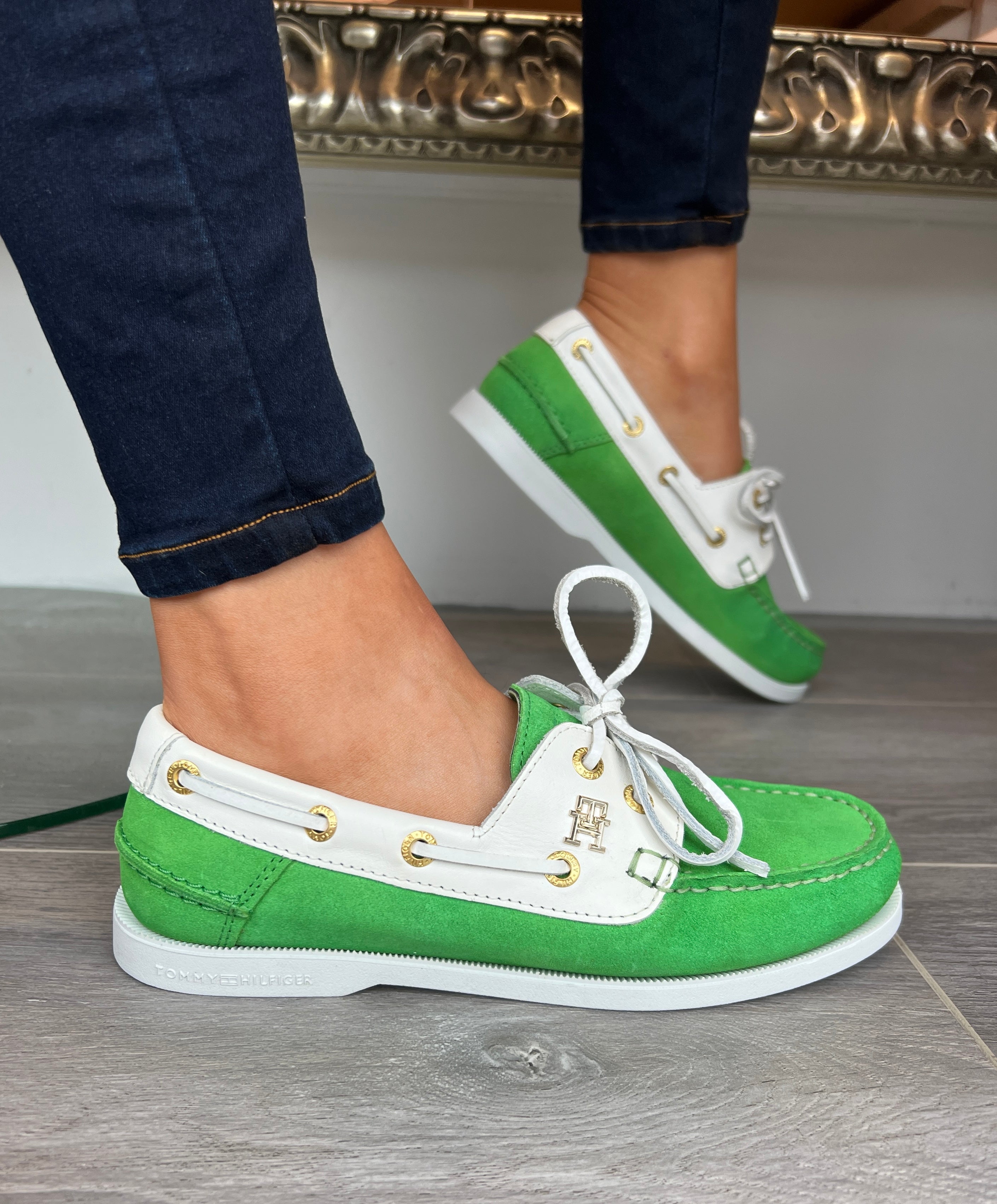 Tommy Hilfiger 7066 - TH Boat Shoe - Spring Lime – Fred Funk