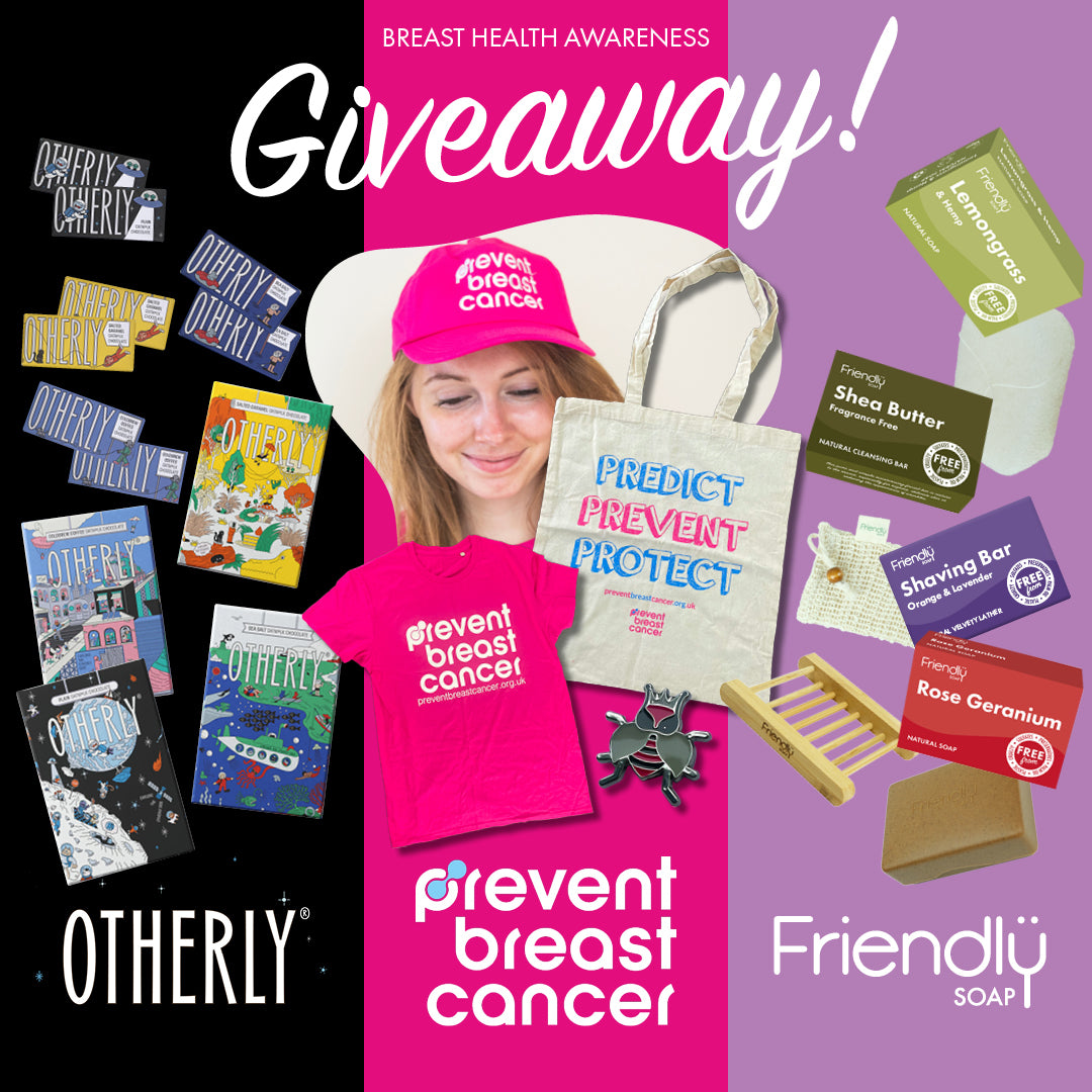 friendly soap, otherly chocolate and prevent breast cancer giveaway image