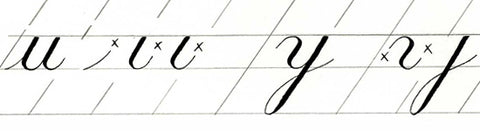 Copperplate minuscule 3