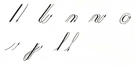 Copperplate Minuscules – The Basic Strokes 2