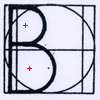 Roman Capitals Letter B